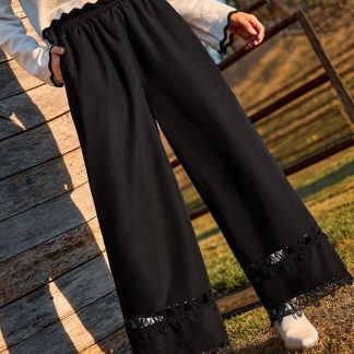 Beach House Black Pants