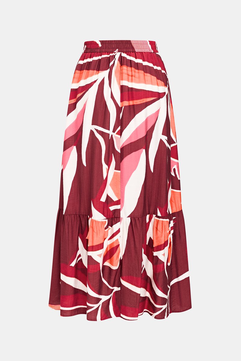 Meadow Walk Tropical Maxi Skirt - Image 7