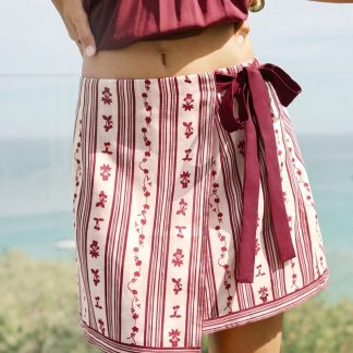 Postcard Perfect Floral Mini Skirt